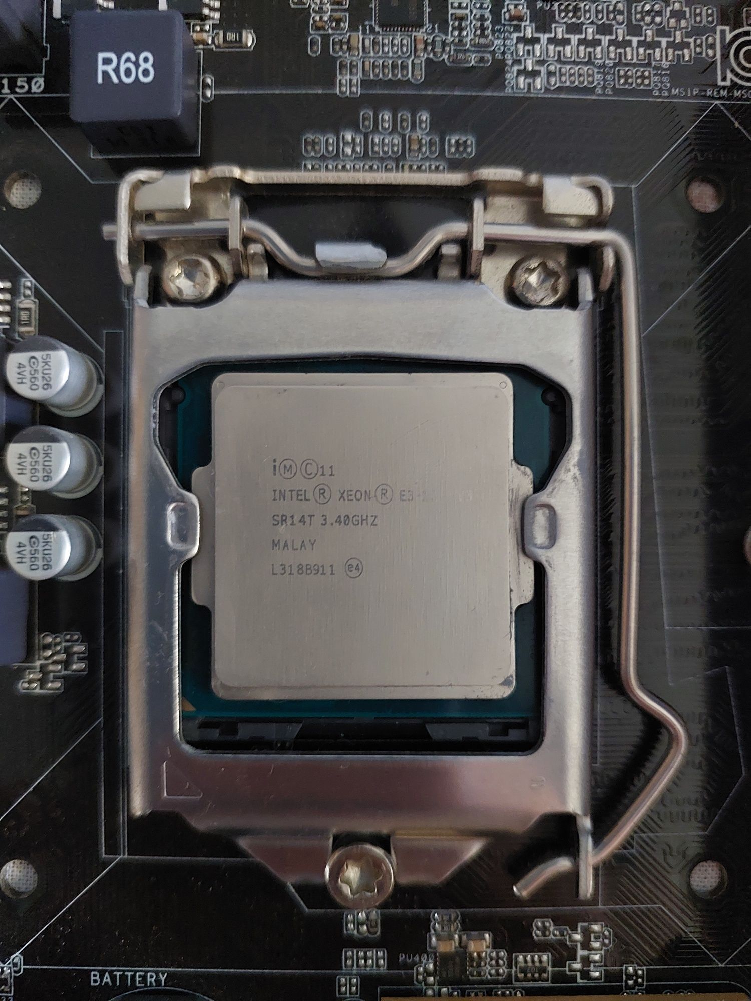 Комплект i7 4770 (1245v3), 16gb DDR3 1600MHz