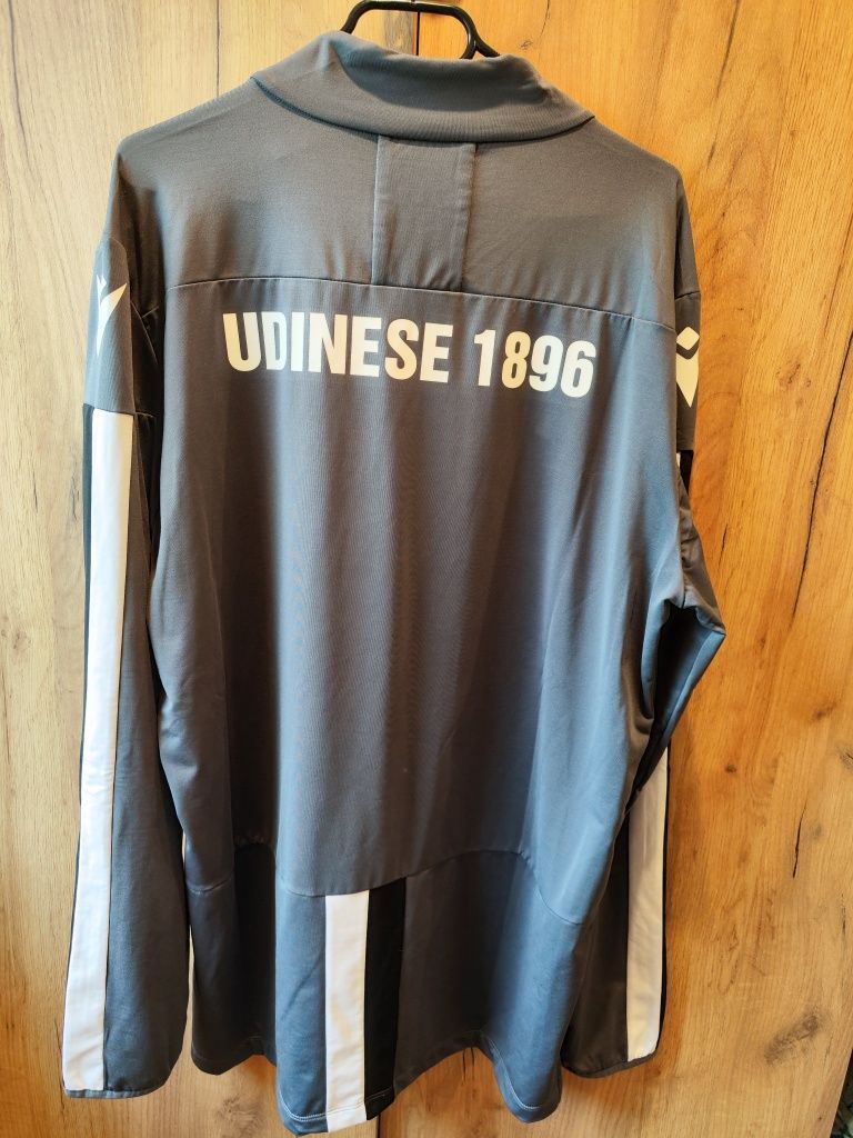 Bluza z długim rękawem dla fanów Udinese Calcio firmy Macron, rozmiar