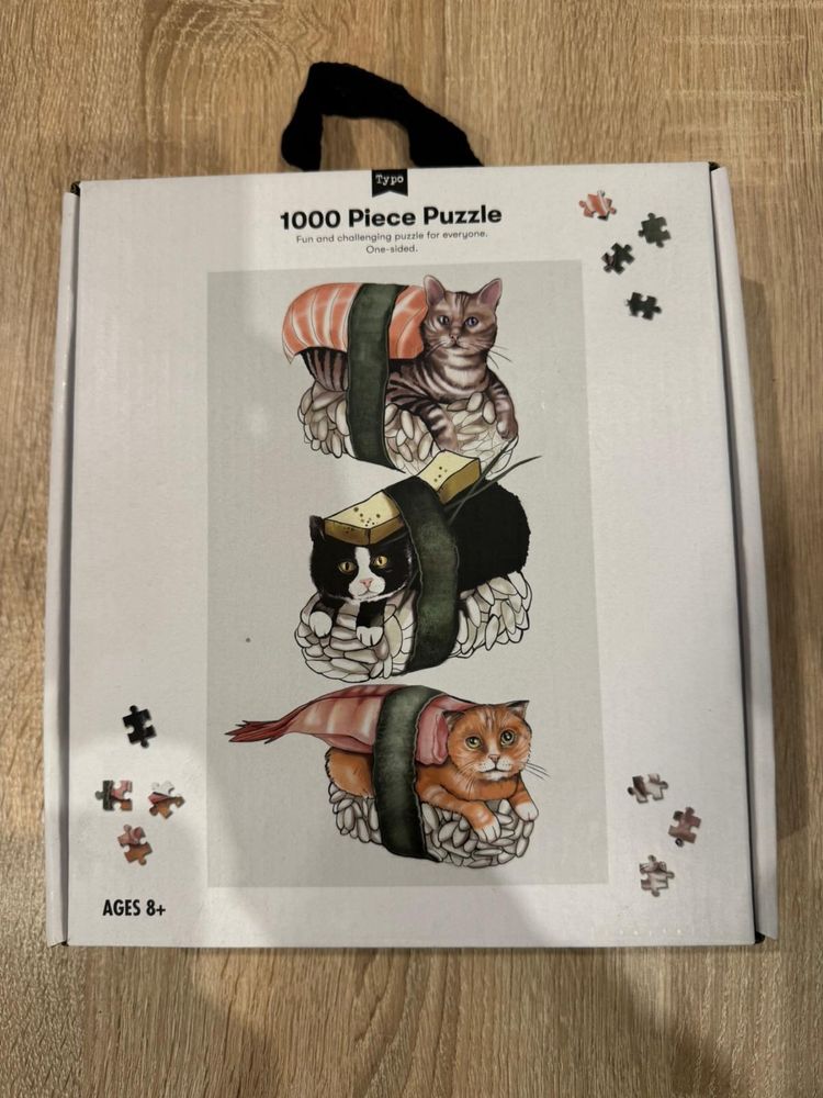 Puzzle Typo Sushi Cat 1000 elementow