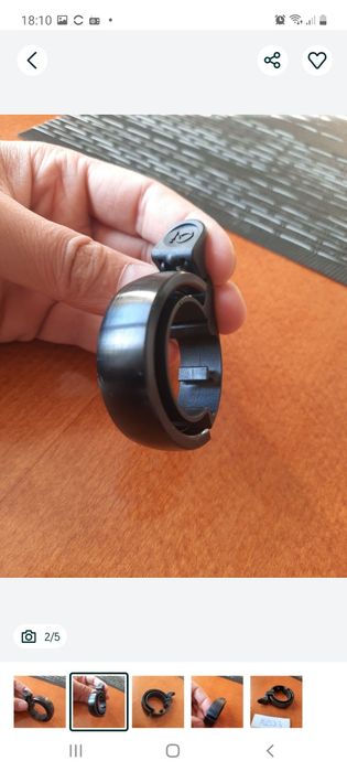 dzwonek rowerowy KNOG oi large 31,8 mm 1025d3.