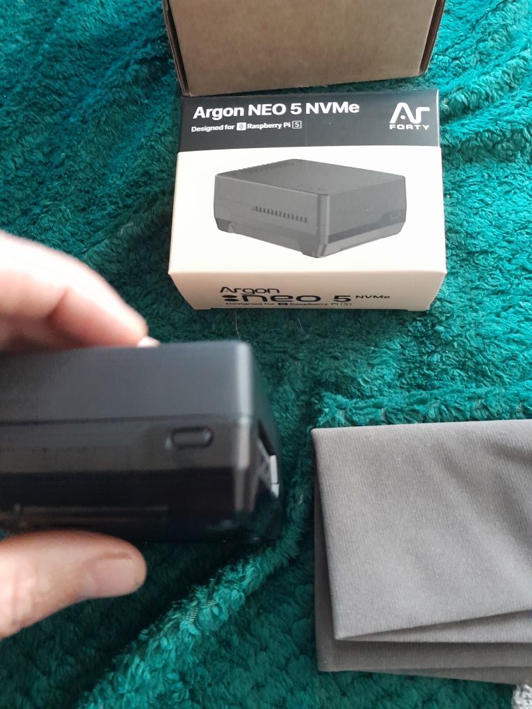 obudowa Argon NEO 5 NVMe, przeznaczona do Raspberry Pi 5. Nowe polecam