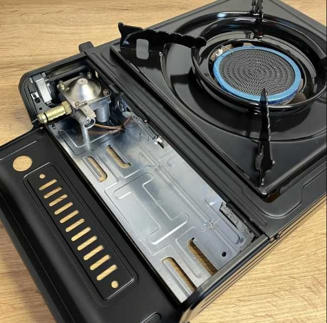 Распродажа! Газовая плита с керамической горелкой, выходом под баллон