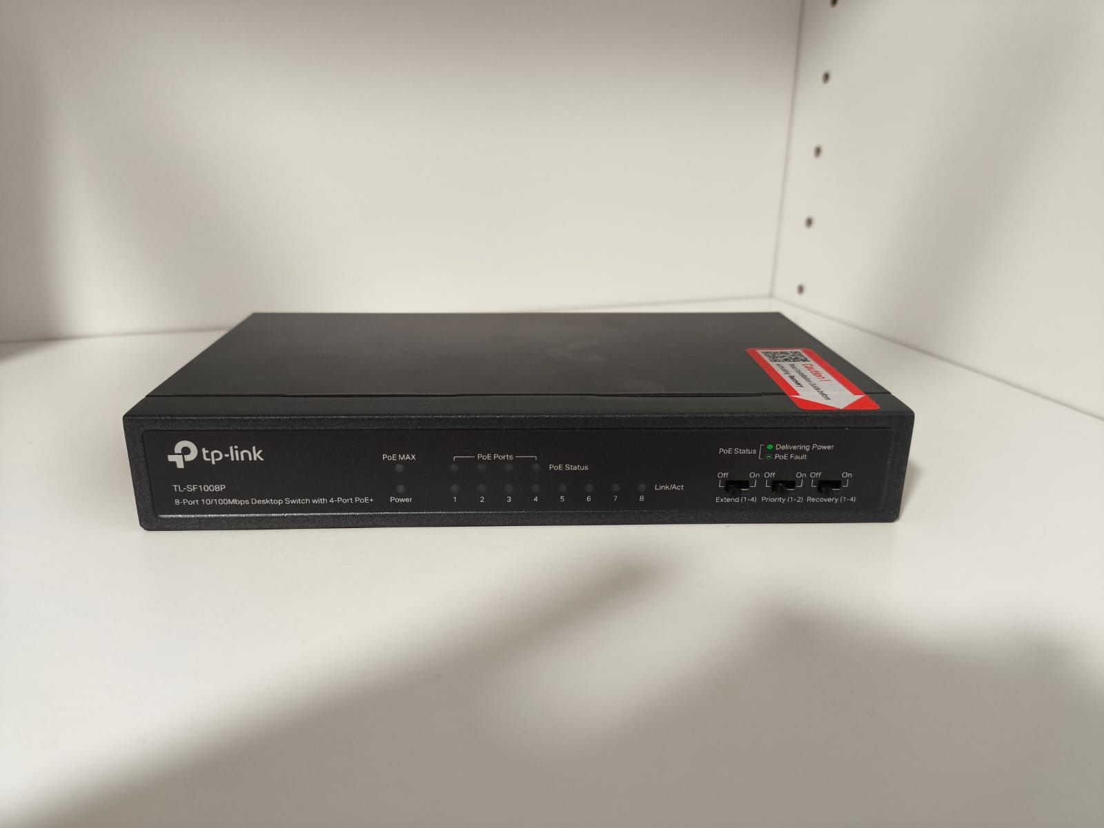 Switch TP-LINK TL-SF1008P Czarny