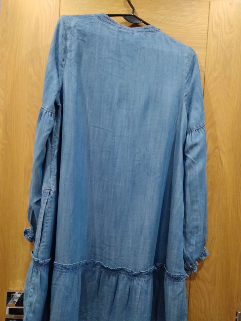 Jeansowa sukienka rozm M/L Fat Face
