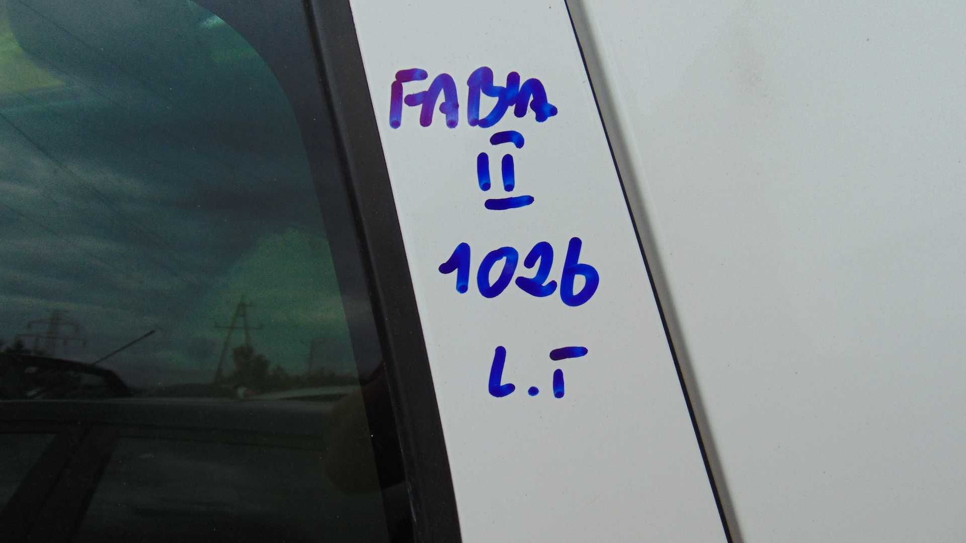 Lip55 Drzwi lewe tylne skoda fabia II lift HB 5D kolor 1026 wysyłka
