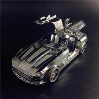 Конструктор Металлический сборная 3D модель автомобиля Mercedes