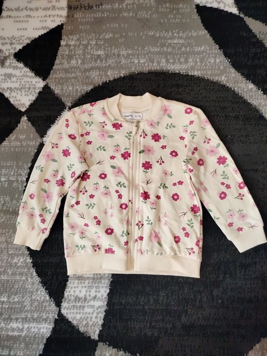 Bluza w kwiatki długi rękaw