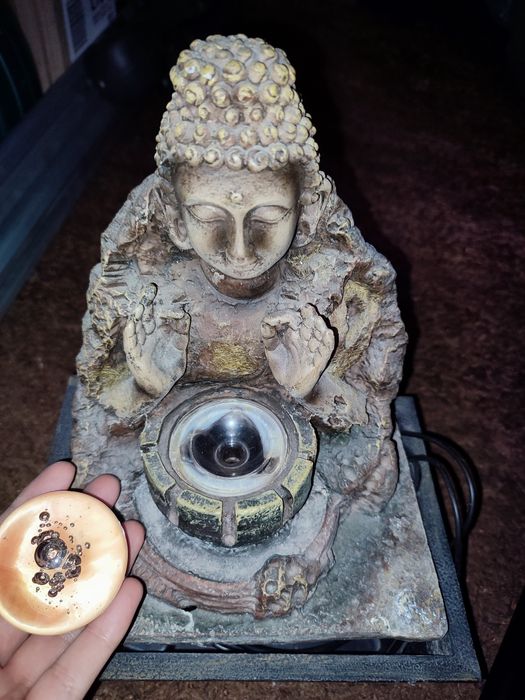 Fonte de água decorativa Buda