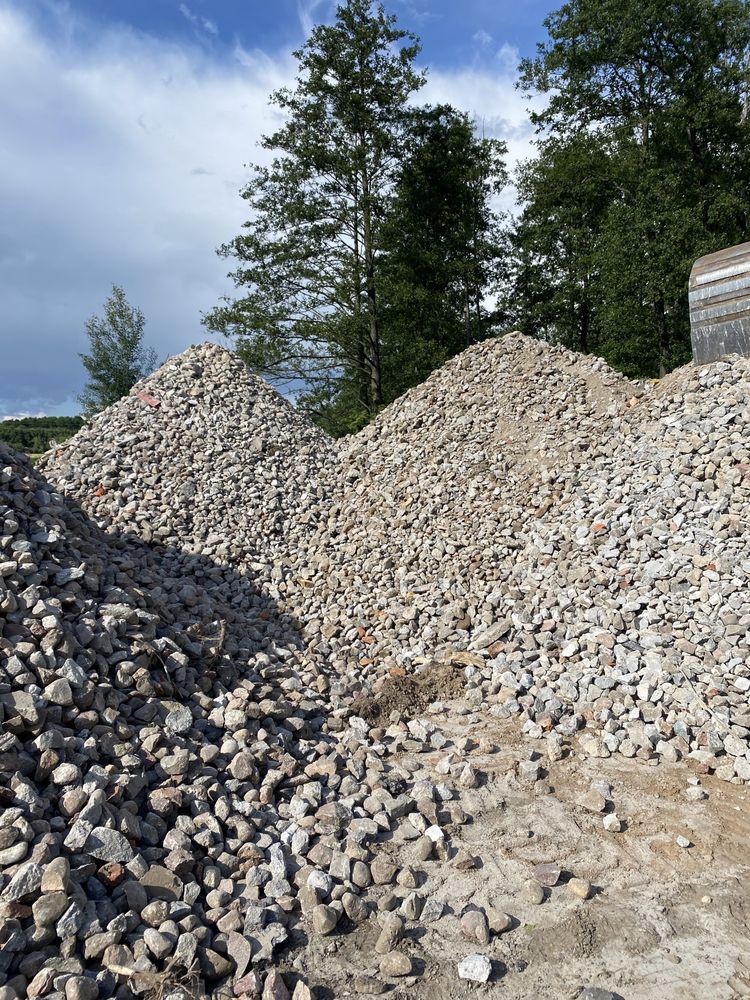 Kruszywo betonowe / Gruz betonowy gruzobeton frakcja 0-65 mm ŻWIROWNIA