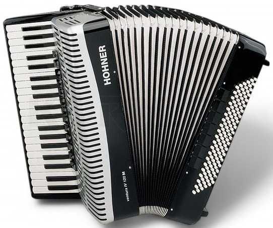 Akordeon Hohner Ventura IV 120 Bas | 4 Chóry + Etui | OKAZJA!