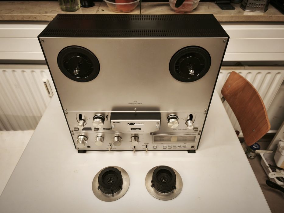 Топовий Магнітофон Philips N7300 ! 3Heads/4Motors + NAB Відмінний стан