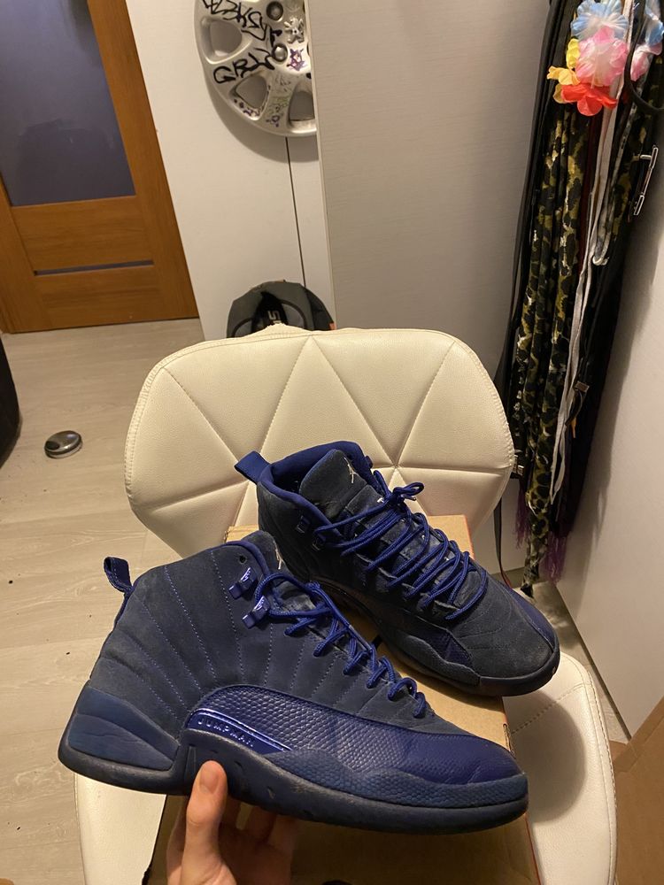 Jordan 12 deep royal blue