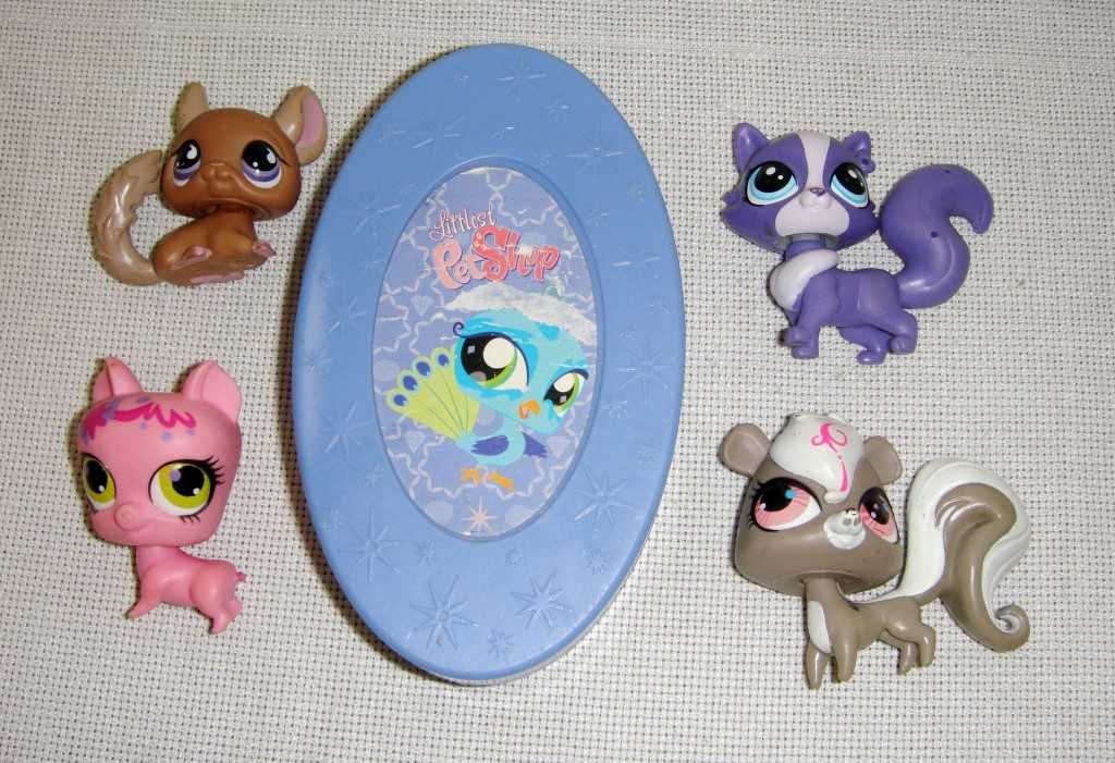 Фигурки Litl Pet Shop Шиншилла Литл Пет Шоп LPS HASBRO 5шт-300грн