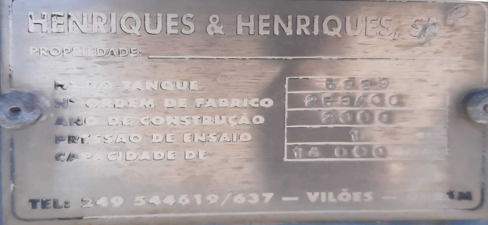 Deposito em ferro 14.000 Litros