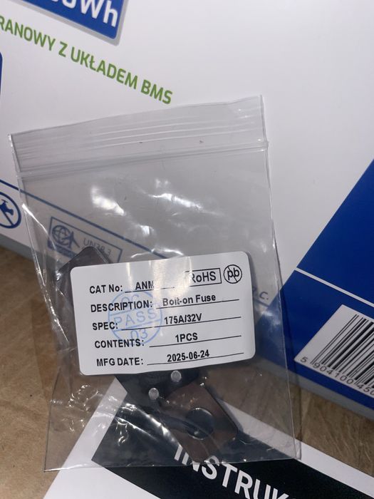 Акумулятор. Літій-залізо-фосфатний акумулятор LifePO4 VOLT Polska 100A