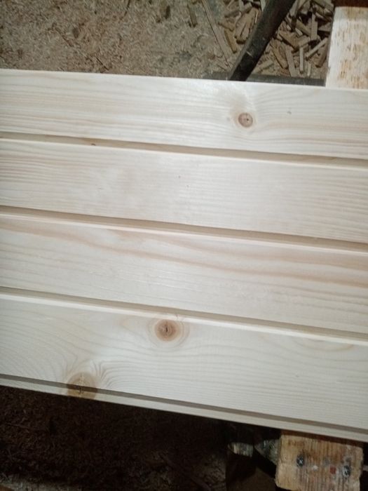 Дерев'яна вагонка підлогова дошка імітація бруса