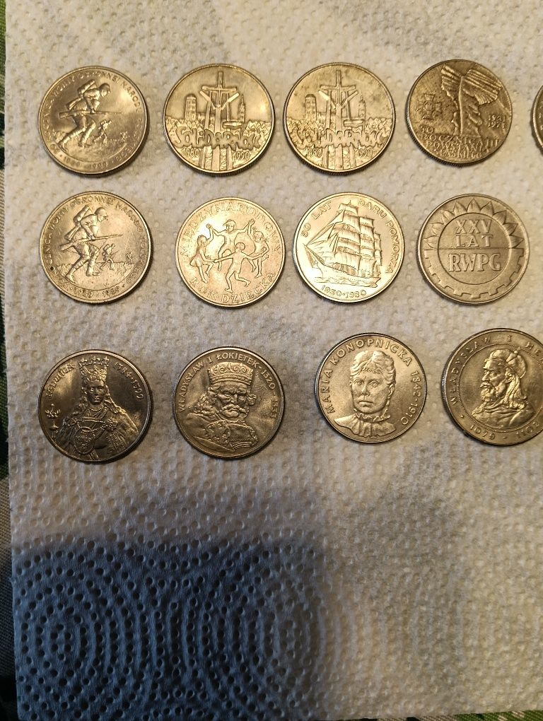 Monety kolekcjonerskie PRL.