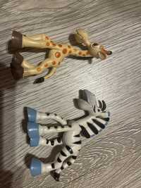 Figurka figurki żyrafa i zebra mlp lps barbie littlest pet shop