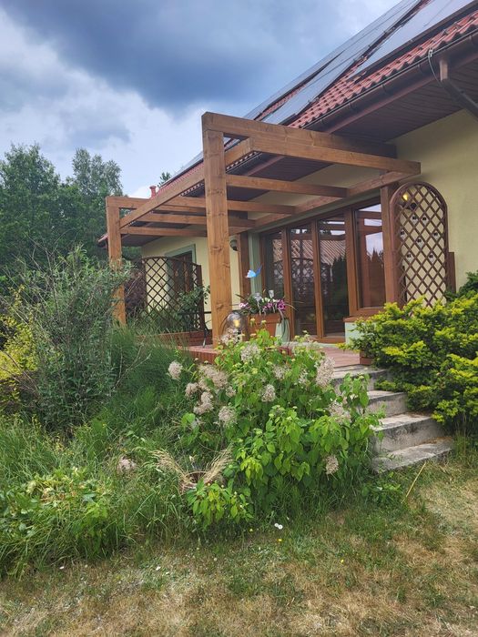 Pergola zadaszenie tarasu tarasy drewniane