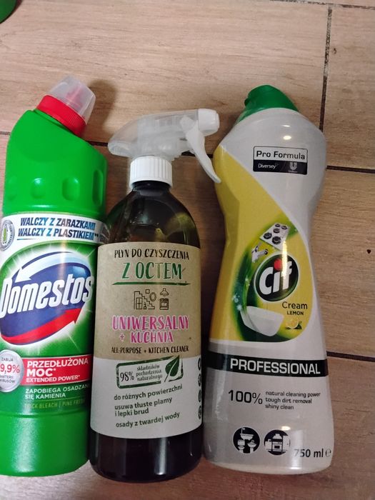 Płyny gospodarcze 4 sztuki