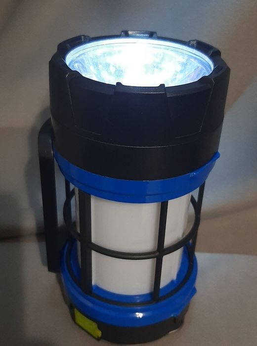 Ліхтар (лампа) кемпінгова акумуляторна, з сонячною батареєю