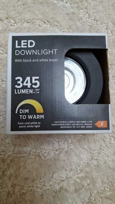 Nowa Lampka soczewka LED sufitowa Szybka Wysyłka w 24h