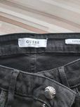 Jeansy Guess 31/29 raz zalozone czarne wiazane boho