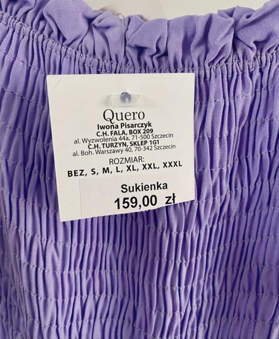 Nowa z metkami śliczna maxi liliowa sukienka
