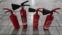 Extintores CO2 vazios
