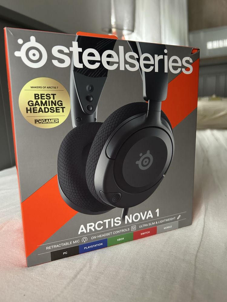 SteelSeries Arctis Nova 1 Słuchawki Gamingowe