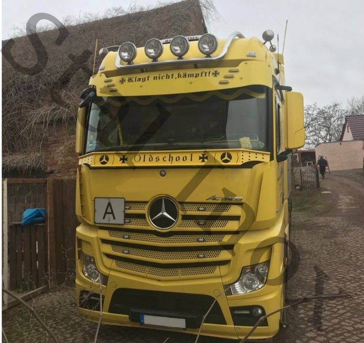 Orurowanie PODSZYBIE MERCEDES MP4 Stal Nierdzewna