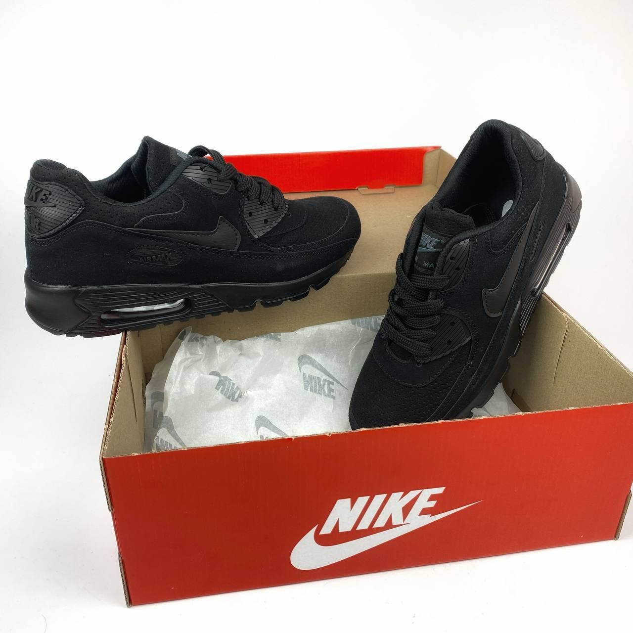 БІЛІ / ЧОРНІ , Nike Air max 90 black  , Nike Air max 90 , Nike air max