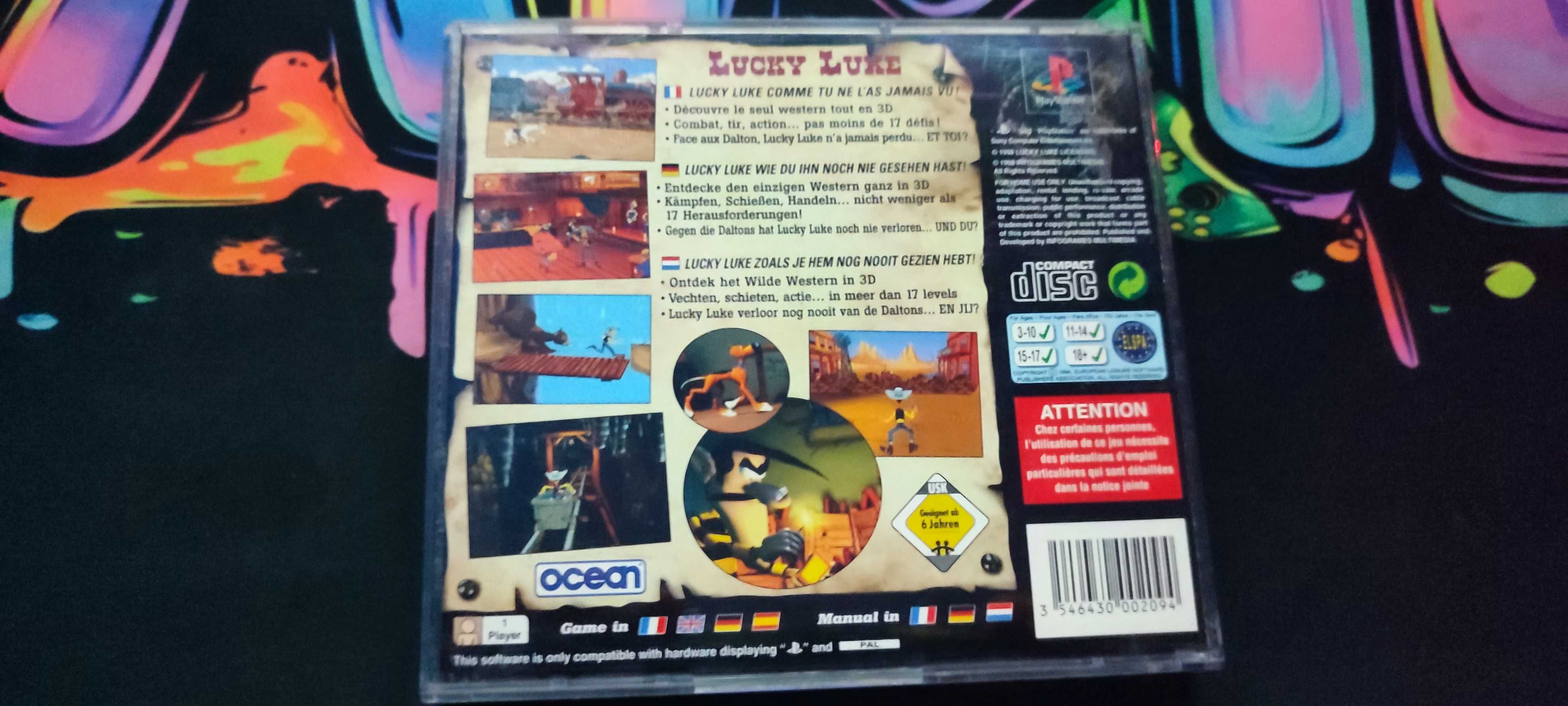 Lucky Luke PlayStation PSX PS1