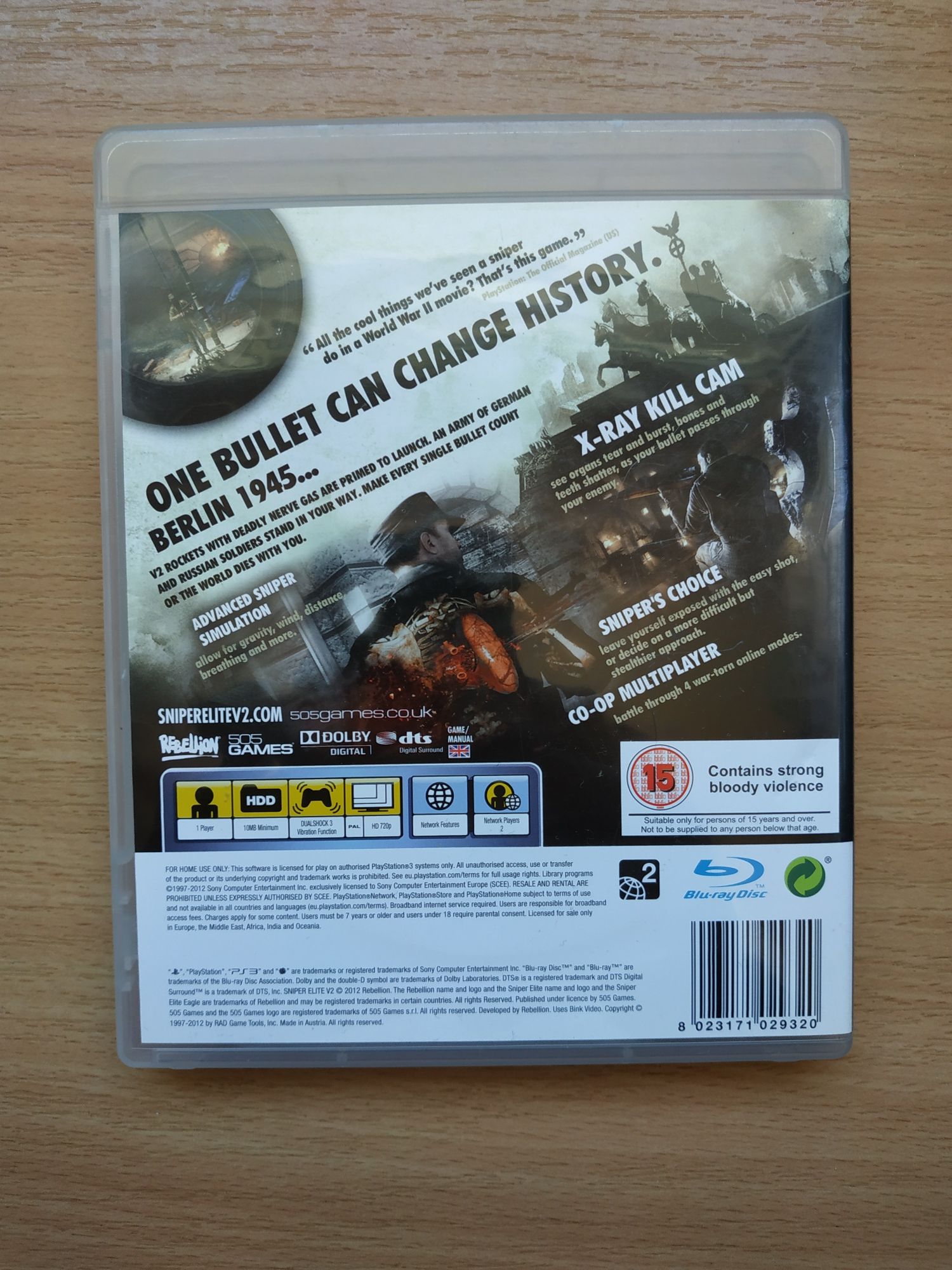 Sniper elite V2 ps3,#,stan bardzo dobry, wysyłka przez olx