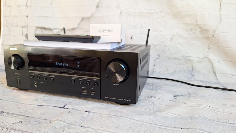 7.2 Denon AVR-S750 Wi-fi BT Heos 4k/60p eARC DSD Spotify Vtuner