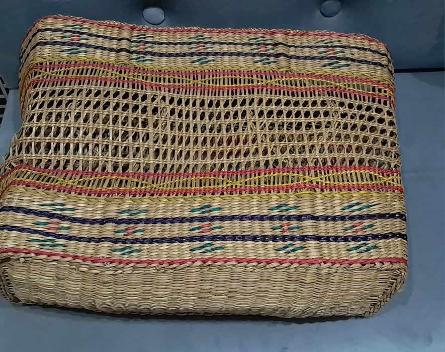 Ręcznie robiony koszyk w stylu boho