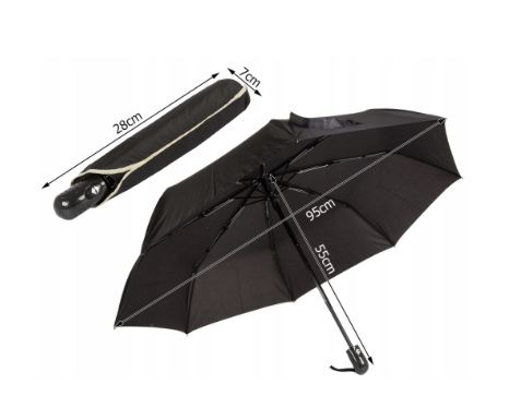 Parasol składany z pokrowcem 48tknt