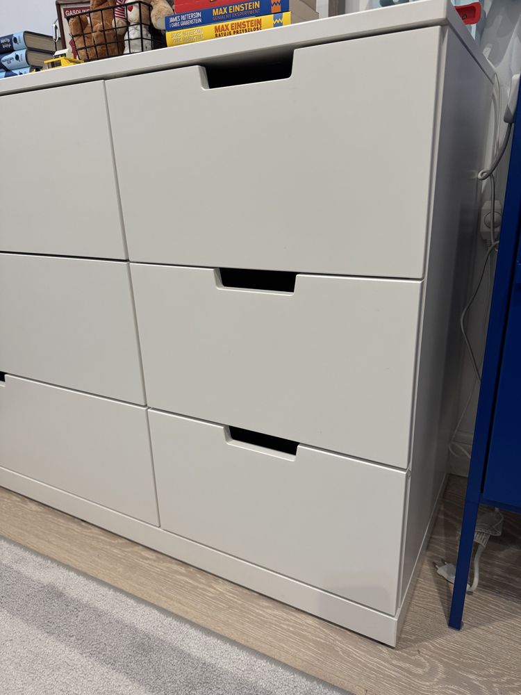 Ikea Nordli - komoda 6 szuflad