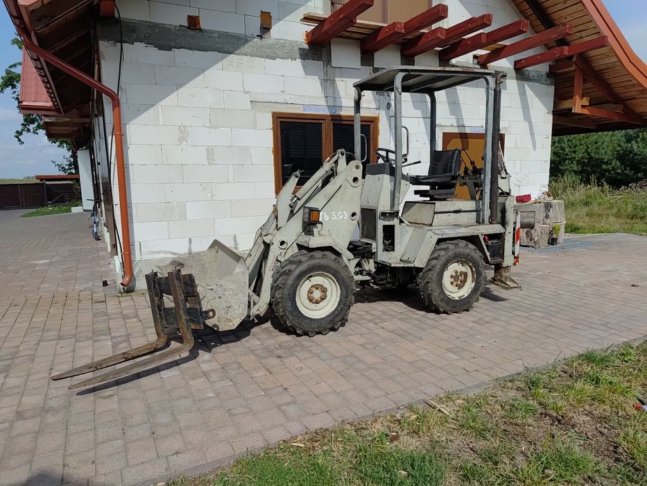 Mini koparko ładowarka 4x4 baraldi fb 5.03, 140cm szerokości