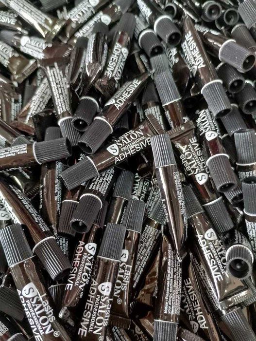 Клей для пучковых и накладных ресниц Salon Professional 10 шт/уп и др