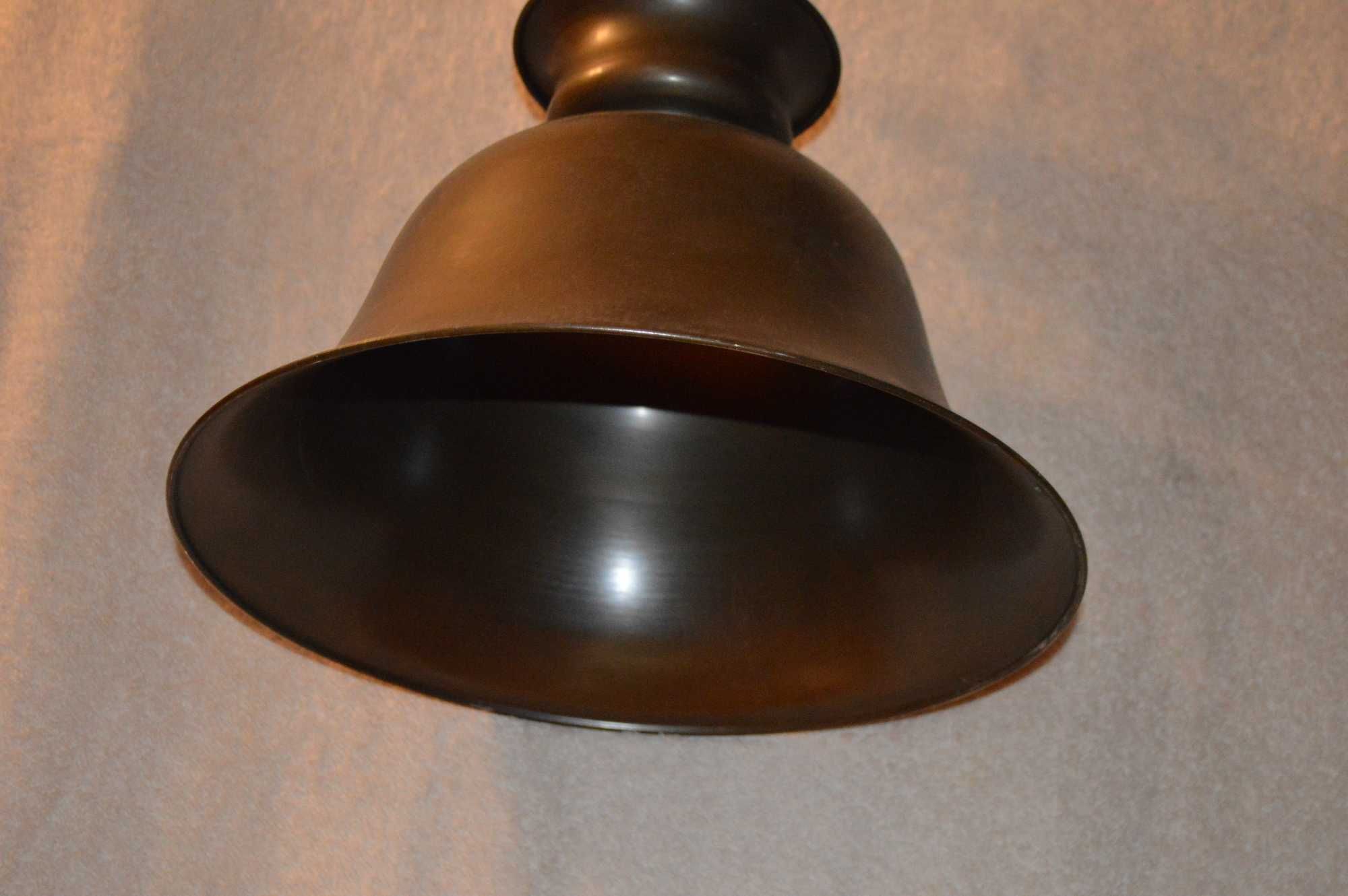 lampa metalowa sufitowa lampa wisząca żyrandol vintage antyk