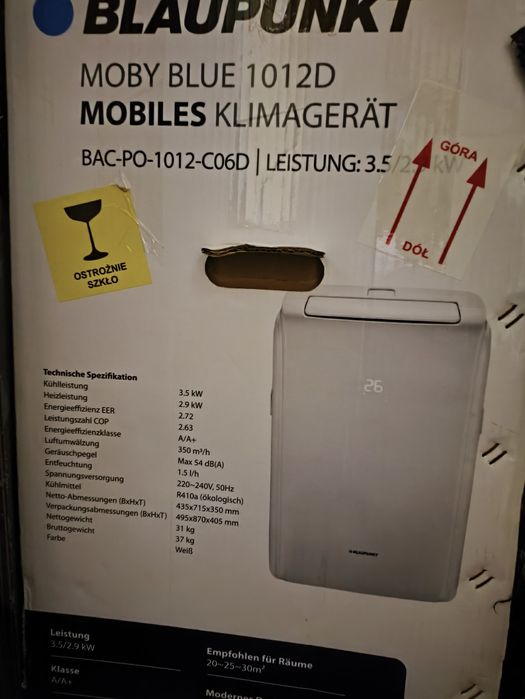 Klimatyzacja przenośna