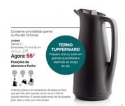 Jarro termico tupperware