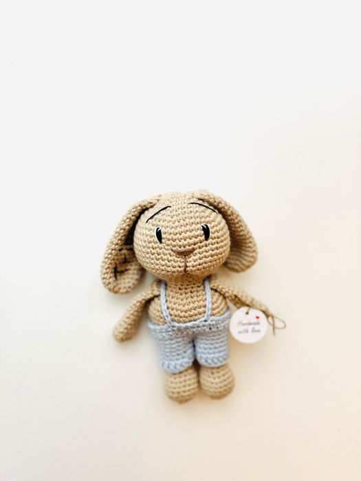 Misiek zrobiony na szydełku