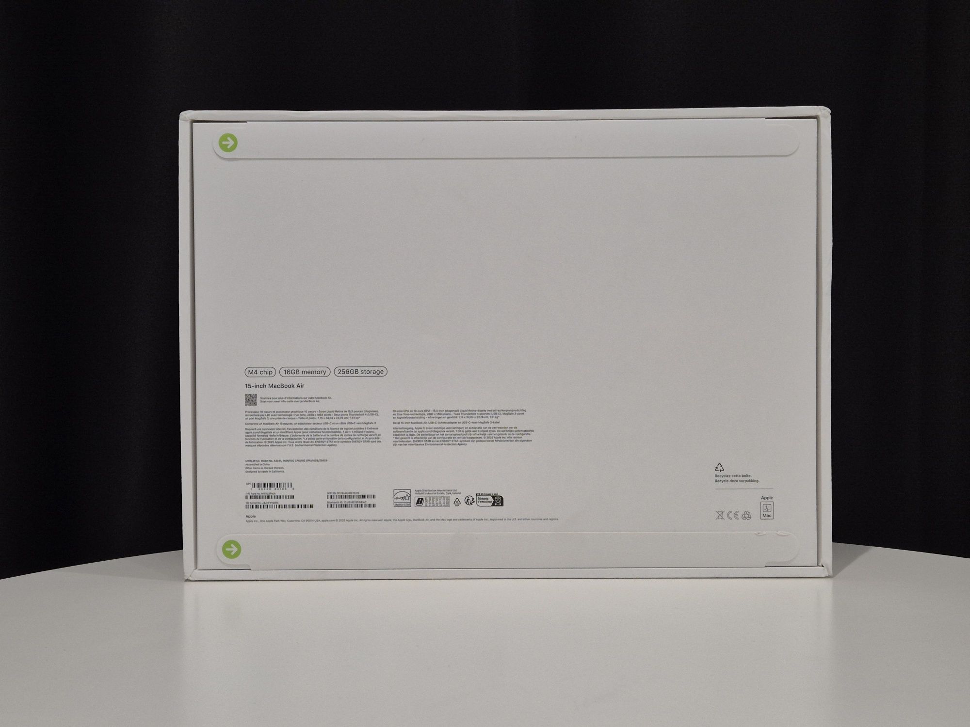 Nowy MacBook Air 15' M4 16/256GB Midnight