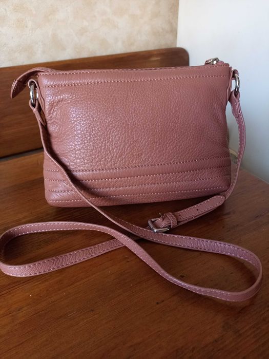Сумка крос-боді через плече жіноча середня Radley London Рожева