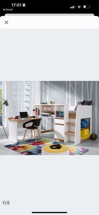 łóżko piętrowe Sinco