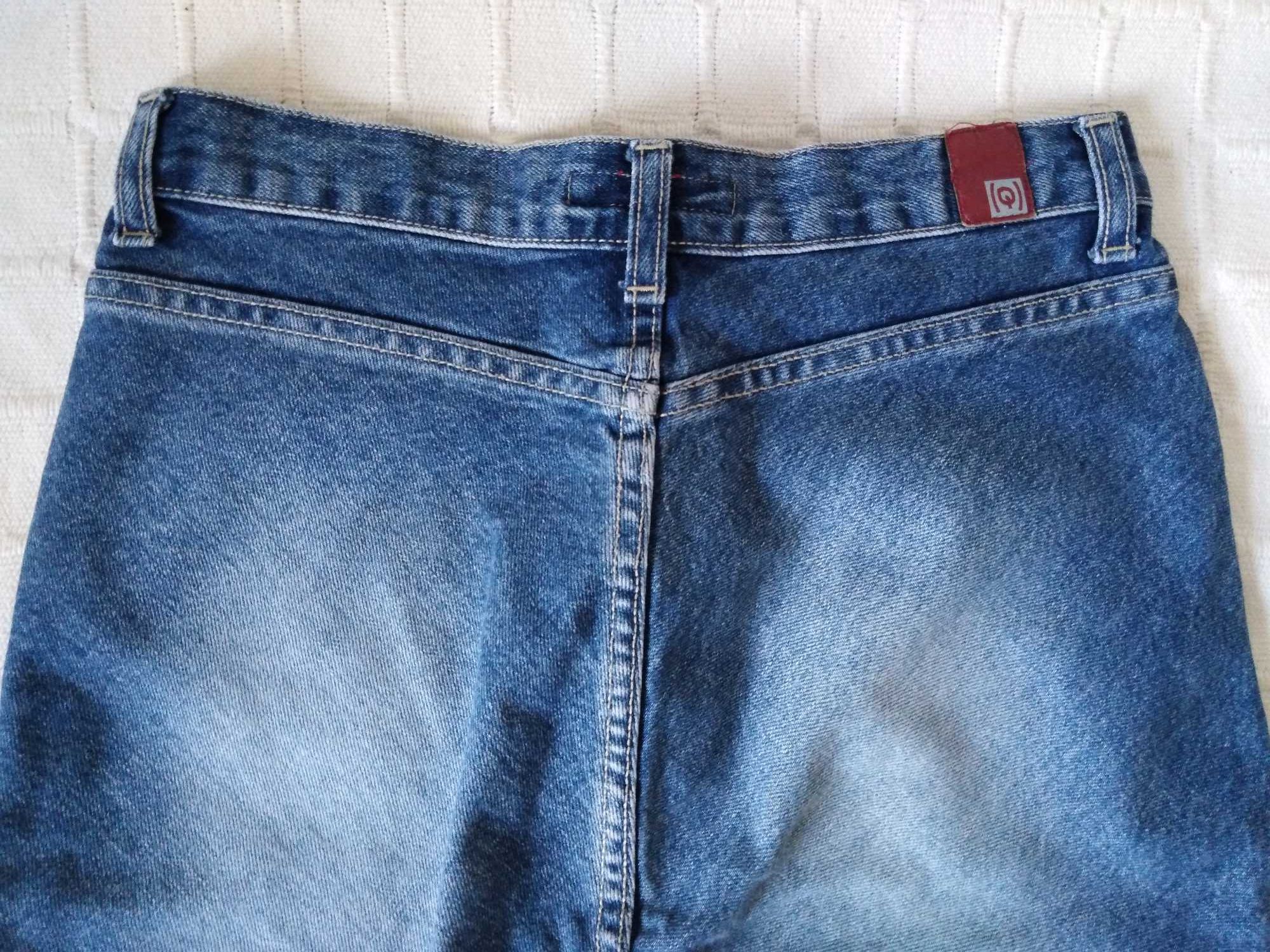 Saias Ganga Azuis Queen Blue Jeans 34