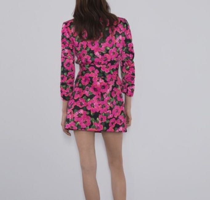 ZARA - NOWA XS, Sukienka o kroju marynarki
