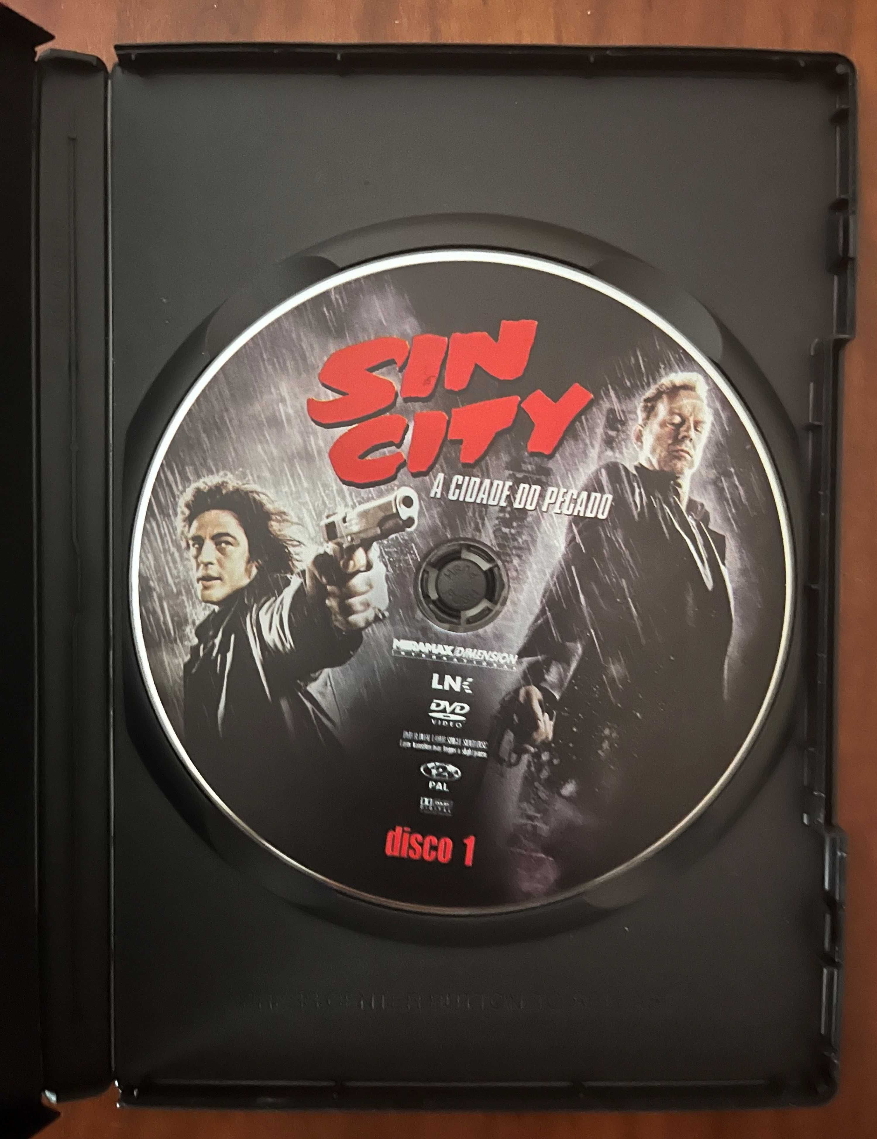 DVD "Sin City - A cidade do pecado"